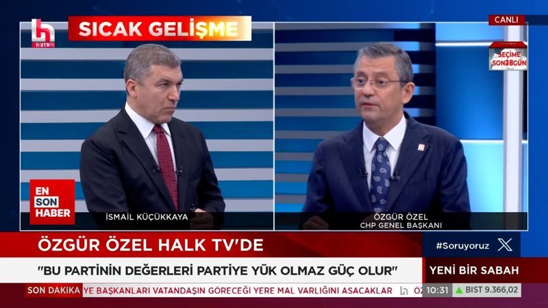 Özgür Özel: Bize Erdoğan’ın çakması lazım değil