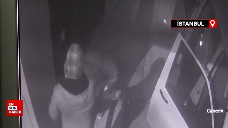 İstanbul'da 2 dakikada 50 bin liralık kablo çaldılar