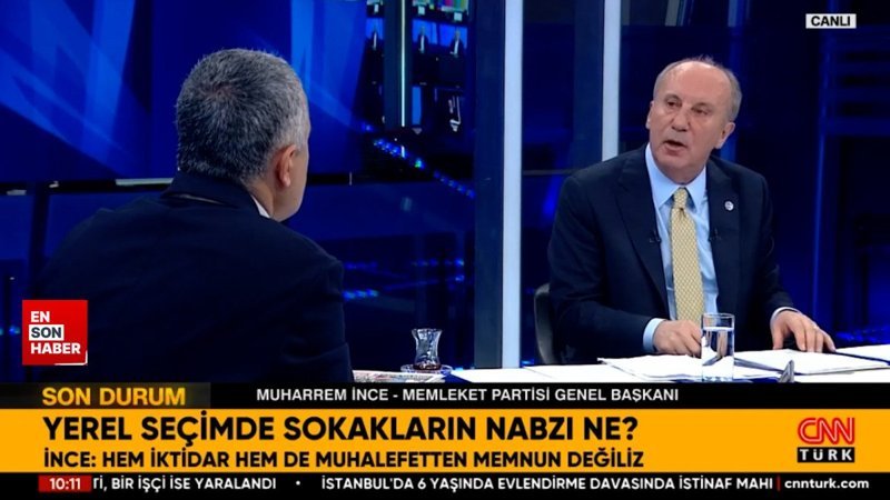Muharrem İnce'den muhalefete: Terör örgütlerine selam verirseniz halk hesap sorar
