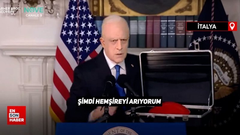 İtalyan televizyonunda Biden'ın taklidi yapıldı