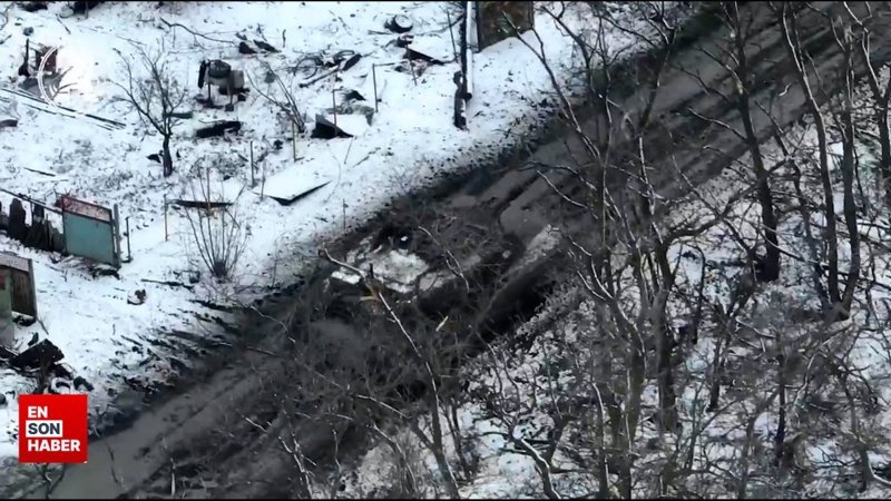 ABD'nin Ukrayna'ya gönderdiği Abrams tankları ilk kez sahada