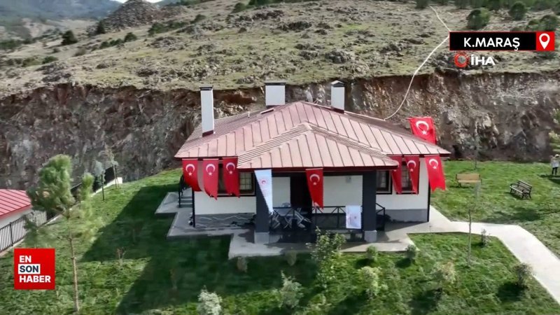 Kahramanmaraş'ta Şehit Özdemir’in ailesine evi teslim edildi