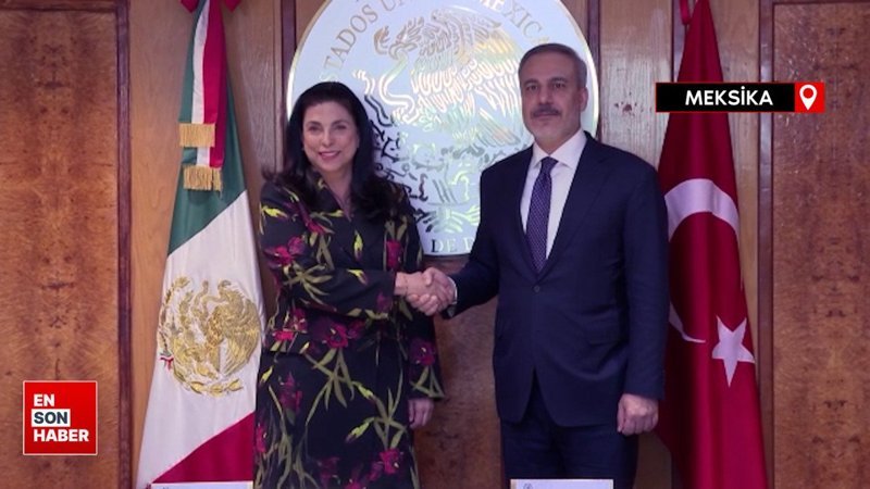 Bakan Fidan, Meksika Temsilciler Meclisi Başkanı Castillo ile görüştü