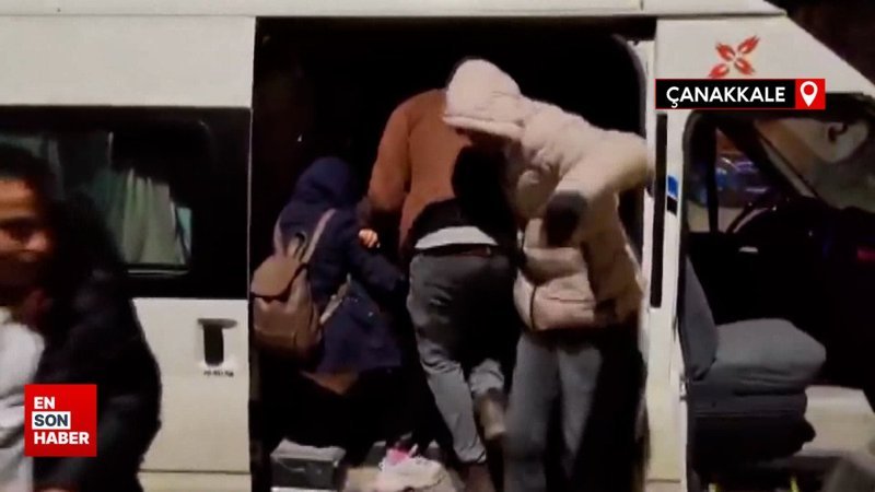 Çanakkale'de 182 kaçak göçmen yakalandı: 3 organizatör tutuklandı