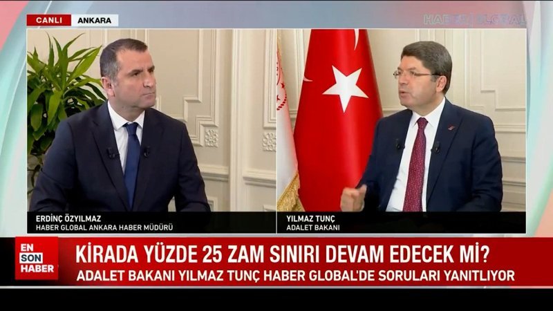 Yılmaz Tunç: Kira artışında yüzde 25 sınırı Meclis'in takdirinde