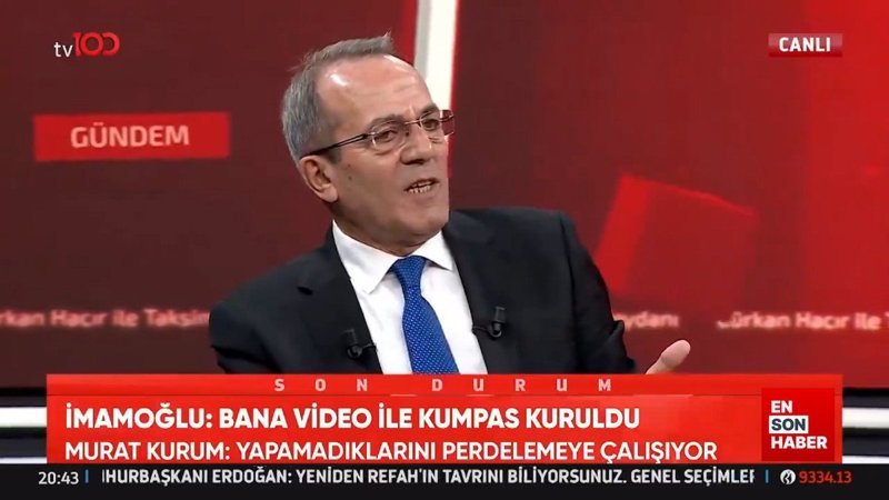 CHP'li Şaban Sevinç'in canlı yayında küfür ettiği anlar