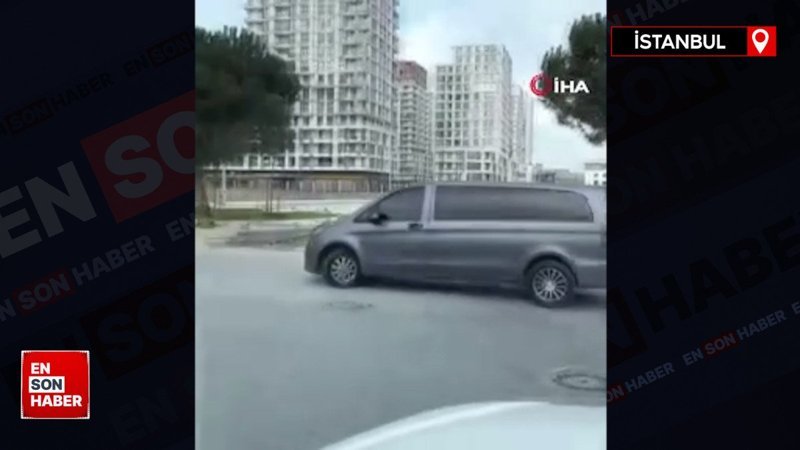 İstanbul'da cadde üzerinde drift atan sürücüye ceza yağdı