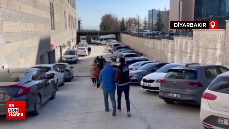 Diyarbakır'da kamuyu zarara uğratan 9 şüpheliye gözaltı