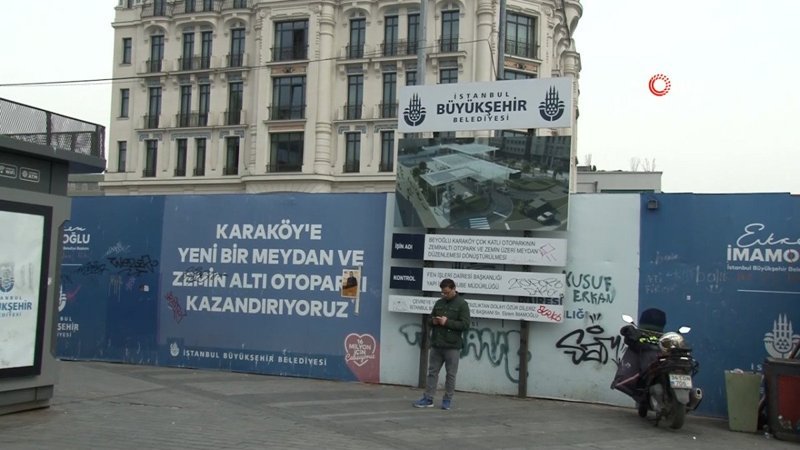 İBB’nin bitmeyen meydan projesi esnafı bitirdi