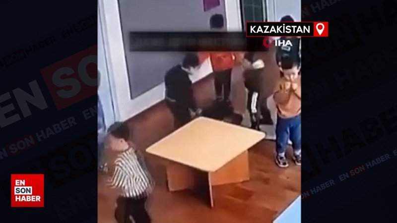 Kazakistan'da kreşte arkadaşları tarafından darbedildi
