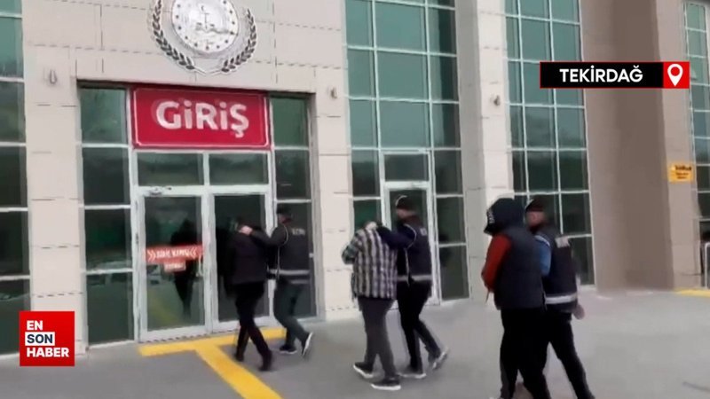 Tekirdağ'da polis ekiplerinde tefeci operasyonu