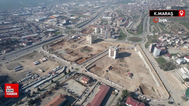 Kahramanmaraş'ta depremin simgesi Ebrar Sitesinde yerinde dönüşüm