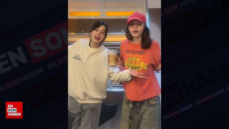 Kızıl Goncalar'ın ikizleri Zeynep ve Mira'nın Tiktok dansı