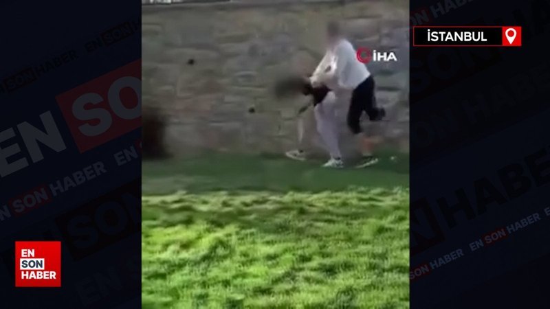 Maltepe'de akran zorbalığı: Yumruk atıp silah çekti