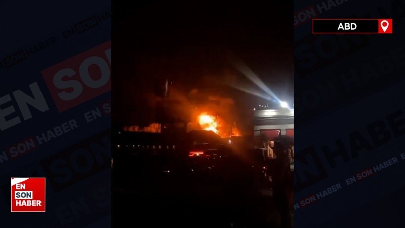 ABD’de depoda patlama meydana geldi