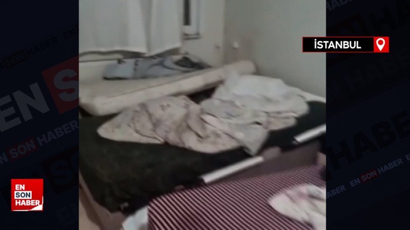 Avcılar’da 27 yatak konularak kiralanan ev tahliye edildi