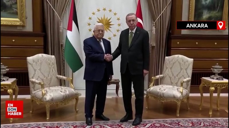 Filistin Devlet Başkanı Ankara'da