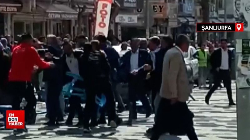 Şanlıurfa'da husumetli aileler arasında kavga