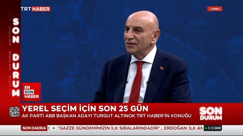 Turgut Altınok: İki anket var, birisinde 3 diğerinde 4 puan öndeyiz