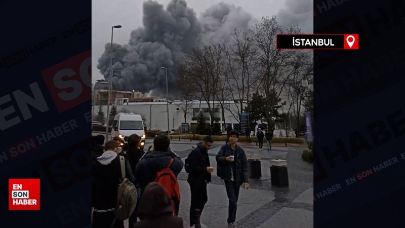 İTÜ yerleşkesinde korkutan yangın