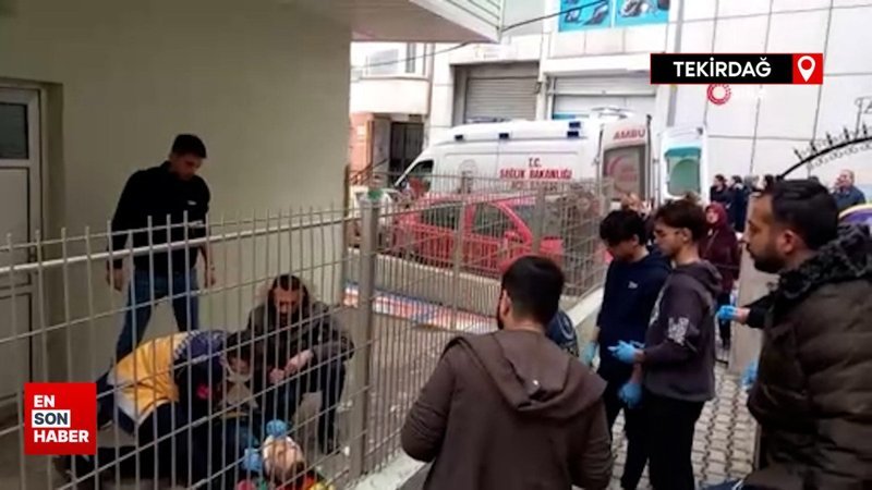 Tekirdağ temizlik yaptığı çatıdan düşüp hayatını kaybetti