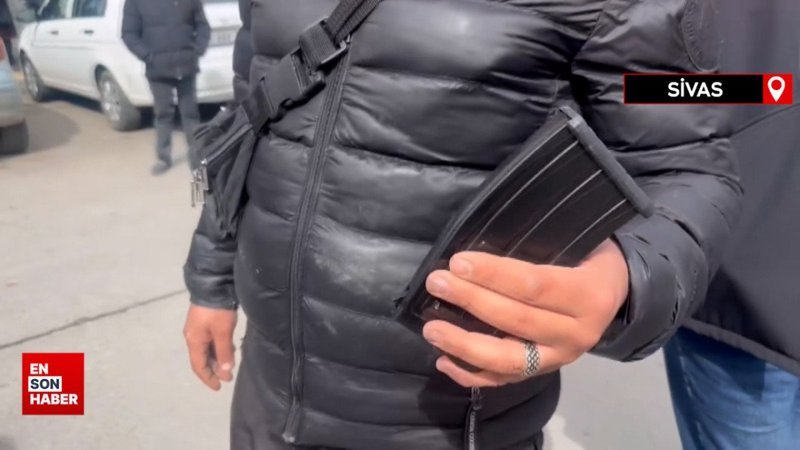 Sivas'ta tartıştığı otoparkçıya tüfek çekti