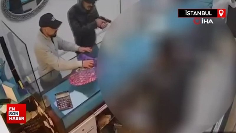 Bağcılar'da silahlı soygun