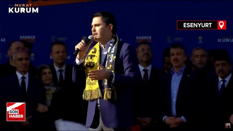 Murat Kurum: 5 yılda sadece 5 bin konut yapan bir başkanın sokağa çıkmaması lazım