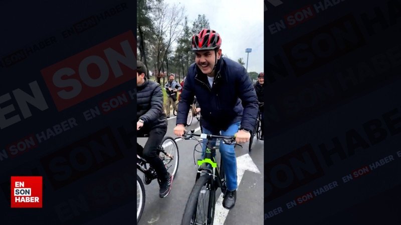 Murat Kurum, Beykoz’da düzenlenen bisiklet etkinliğine katıldı