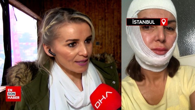 Tuzla'da güzellik salonunda topuklu ayakkabı dayağı