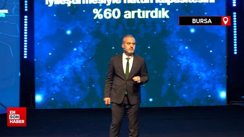 Alinur Aktaş: Bursa'da raylı sistem hattı 89 kilometreye çıkacak