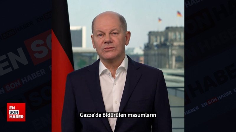 Almanya Başbakanı Olaf Scholz'tan Türkçe Ramazan mesajı