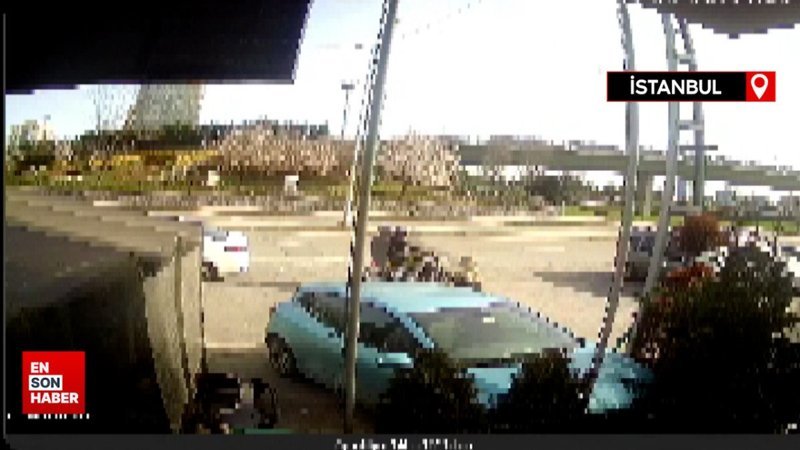 Ataşehir'de motosikletli iki şüpheli iş yerine ateş açtı