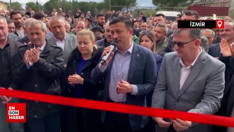 Hamza Dağ, seçim çalışmalarını Kınık'ta sürdürdü