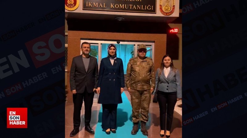 Kübra Güran Yiğitbaşı, Mehmetçik'le iftar yaptı