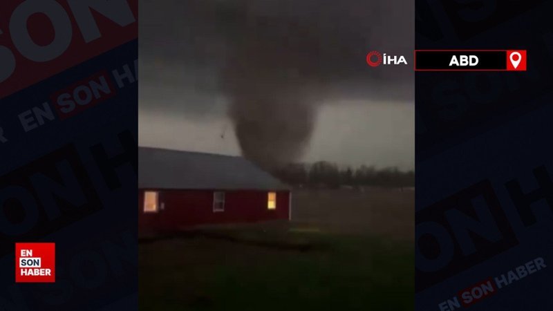 ABD’yi fırtına ve hortum vurdu
