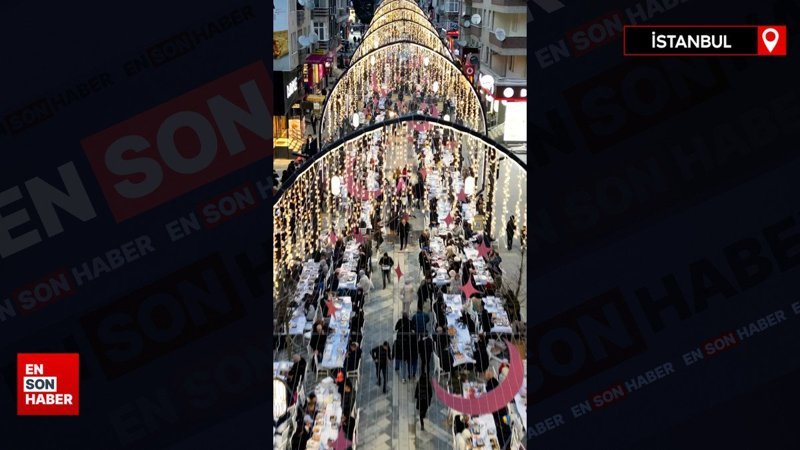 Bağcılar'da ramazan ayı boyunca sürecek etkinlikler için plato kuruldu