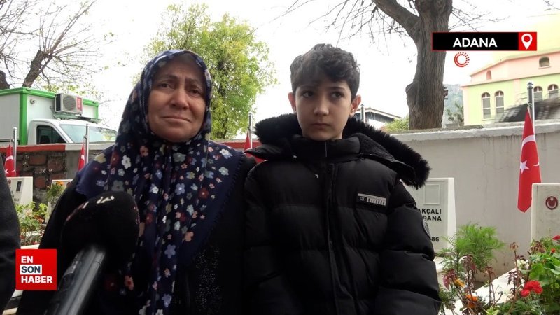 Adana'da babasını hiç görmeyen şehit oğlu, özel harekat polisi olmak istiyor