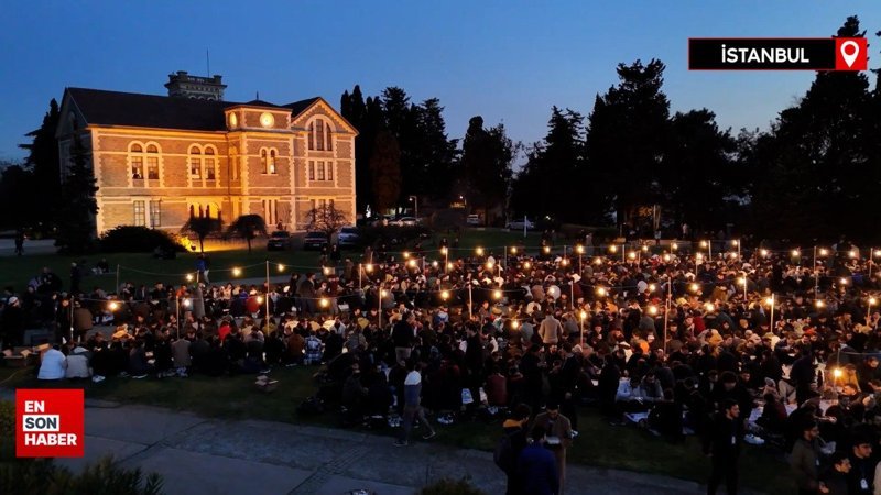 Boğaziçi Üniversitesi'nde iftar