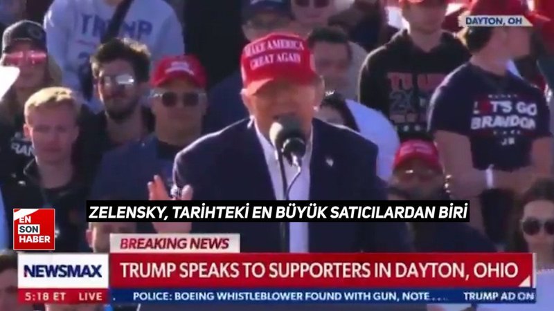 Trump'tan Zelensky'ye: Tarihin en büyük satıcısı