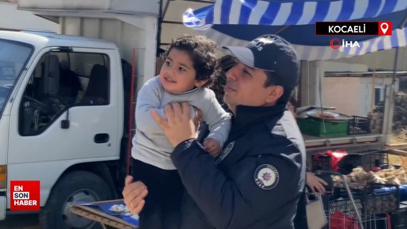 Kocaeli'de bebek arabasından kaçtı, emniyeti peşine taktı