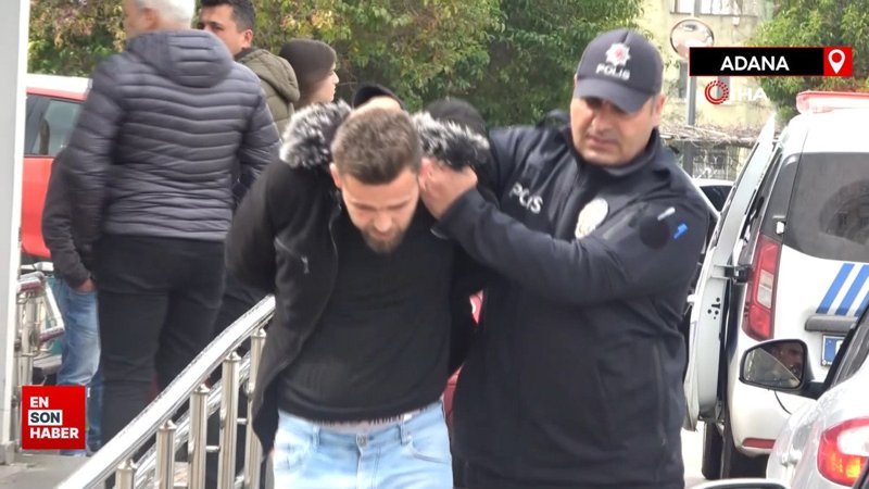 Adana'da toplu taşımada genç kızı taciz eden şahıs kamerada