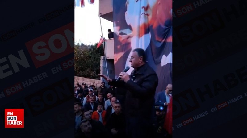 Hatay'da Lütfü Savaş'a saldırı