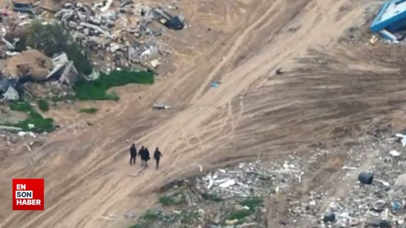 İsrail ordusu, insansız hava aracıyla izlediği sivilleri bombaladı