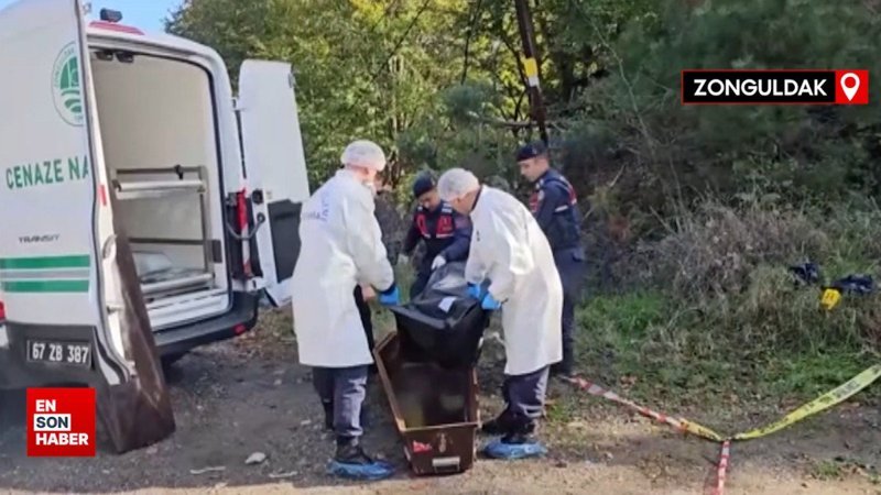 Zonguldak'ta öldürülen şahsın cesedi yanmış halde bulundu