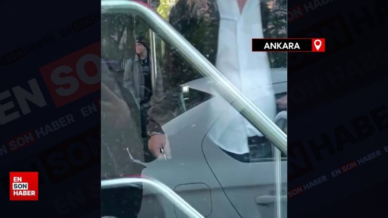 Ankara'da muştalı otobüs şoförüne gözaltı