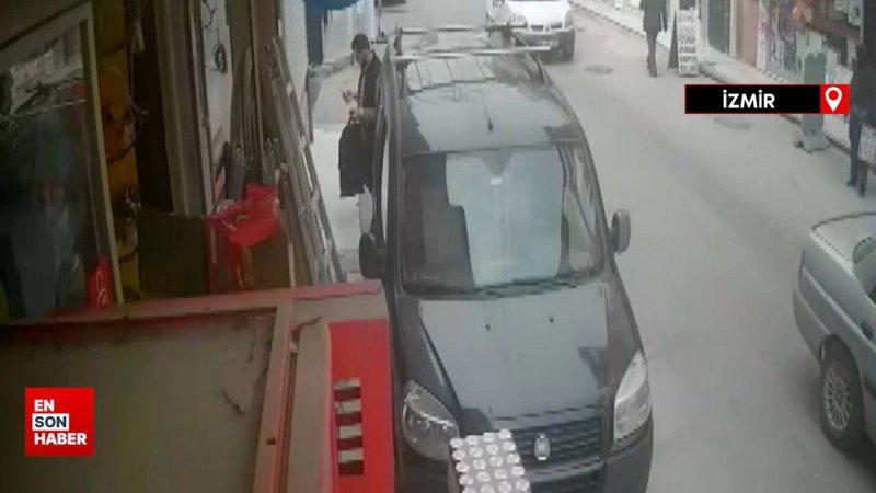 İzmir'de öldürdüğü kuyumcunun dükkanına girdiği anlar