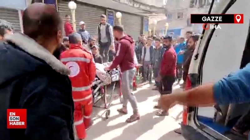 İsrail güçleri Bureij mülteci kampını hedef aldı