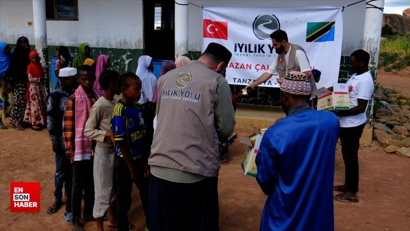 İyilik Yolu İnsani Yardım Derneği, Ramazan'da Tanzanya'da yardımlarda bulundu