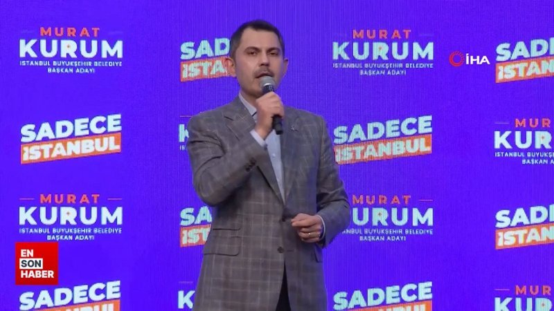 Murat Kurum: İstanbul'umuzu asla kendi kaderine terk etmeyeceğiz